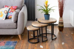 Round Nesting Side Tables