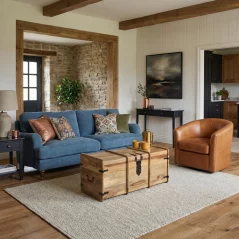 Mango wood chest Coffee Table