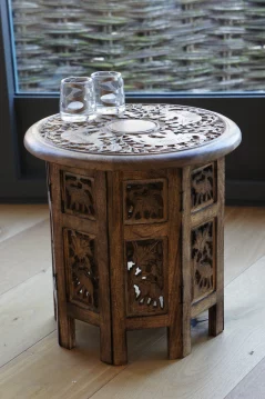 Mango Wood Side Table