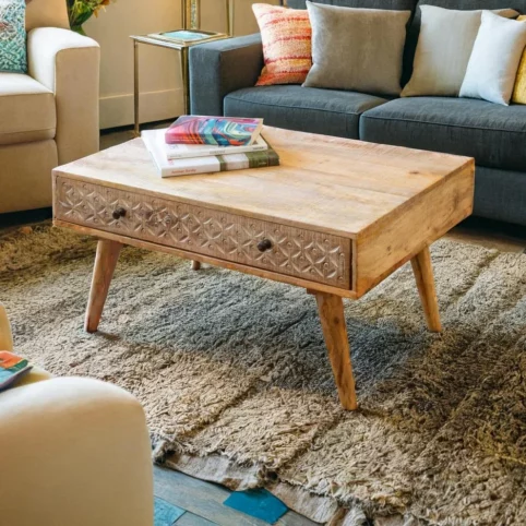 Mango Wood Coffee Table