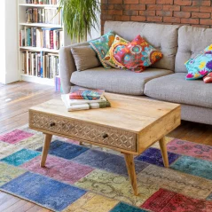 Mango Wood Coffee Table