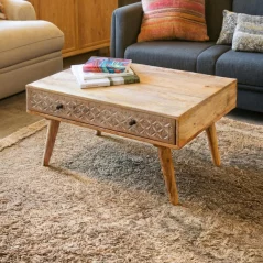 Mango Wood Coffee Table