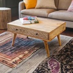 Mango Wood Coffee Table